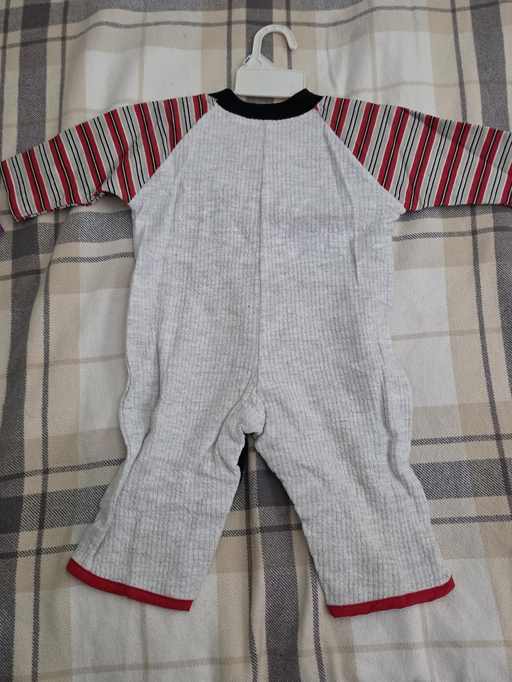 Disney Winnie the Pooh Black, White & Red Baby One-Piece Bodysuit - Picture 3 of 4